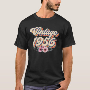 66. Geburtstagsfrauen Vintag 1956 Blumenkohl 66 Ja T-Shirt