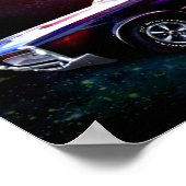 '66 GTO-Gemälde Poster (Ecke)