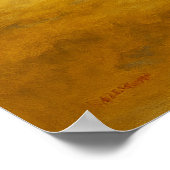 "66" GTO Muskelwagen Poster (Ecke)