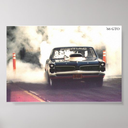 66 GTO POSTER (Vorne)