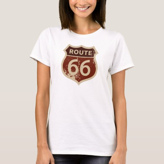66 Historisches Straßennetz für Frauen | SEHENSWÜR T-Shirt (Vorderseite)