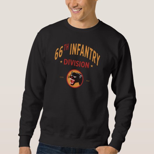 66. Infanterieabteilung - Division Black Panther Sweatshirt (Vorderseite)