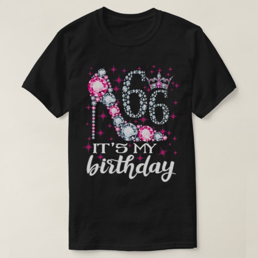 66 It's My Birthday 1955 66Th Birthday Gift Tee Fo (Design vorne)
