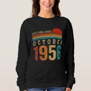 66 Jahre Phantastisch seit Oktober 1956 66. Geburt Sweatshirt