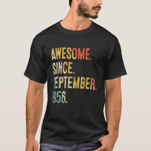 66 Jahre Phantastisch seit September 1956 66. Bir T-Shirt