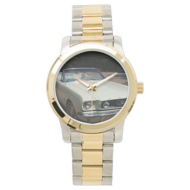 "66 Mustang Cabriolet Armbanduhr (Vorderseite)