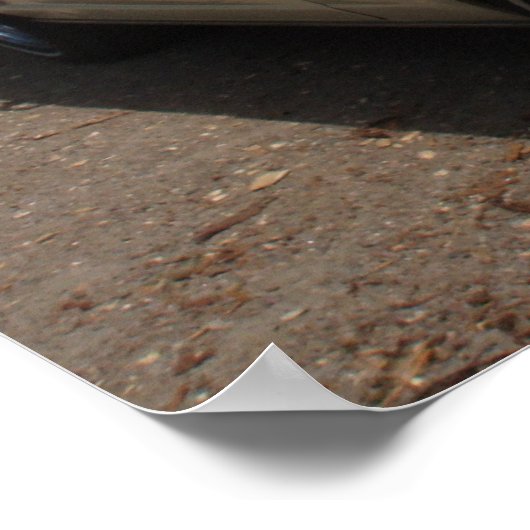 "66 Mustang Cabriolet Poster (Ecke)