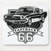 66 Rückwärtsgang Mousepad (Vorne)