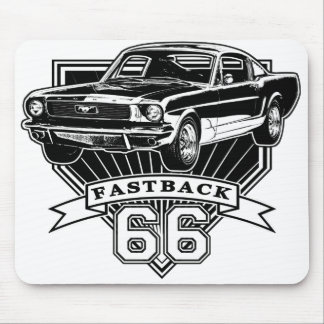 66 Rückwärtsgang Mousepad