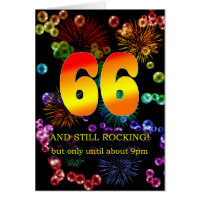 66th Birthday Still Rocking