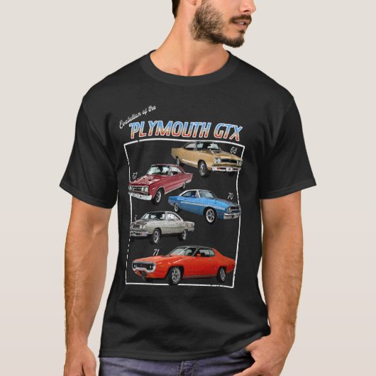 67 1967 68 1968 69 1969 70 1970 1971 71 GTX EVOLUT T-Shirt (Vorderseite)