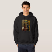 67+33 Days of School Funny Cat 67Meme Cool Student Hoodie (Vorne ganz)