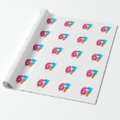 67, 6-7 meme, 6 7 funny, 67 christmas geschenkpapier (Ungerollt)
