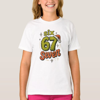 67, 6-7 Meme, 6 7 lustig, 67 Weihnachten T-Shirt