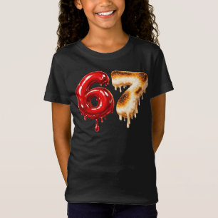 67 - 6 7 - Six Seven Meme - T-Shirt