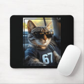 67 And Still Cool Funny Birthday Meme Cat  Mousepad (Mit Mouse)