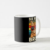 67 Animals Funny 67 Brainrot Youth Kids Cat 67  Kaffeetasse (VorderseiteRechts)