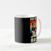 67 Animals Funny 67 Brainrot Youth Kids Dog 67  Kaffeetasse (VorderseiteRechts)