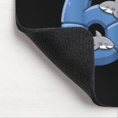 67 Animals Funny 67 Brainrot Youth Kids Shark 67  Mousepad (Ecke)