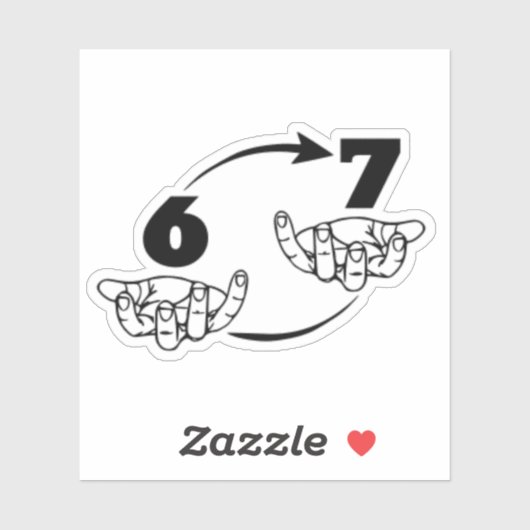 67 AUFKLEBER (Blatt)