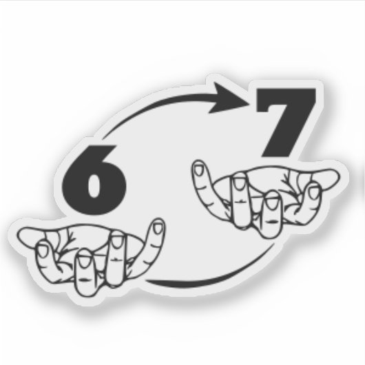 67 AUFKLEBER (Vorderseite)