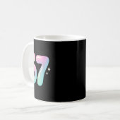 67 Aura Energy Alpha Slang Internet-Meme Kaffeetasse (Vorderseite Links)