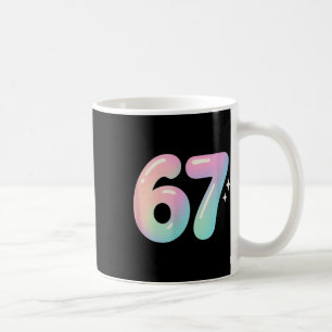 67 Aura Energy Alpha Slang Internet-Meme  Kaffeetasse