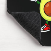 67 Avocado 6 7 Lustig Cool Six Seven Meme Cartoon  Mousepad (Ecke)