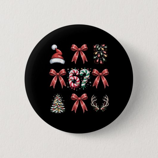 67 Band Weihnachtsbaum Xmas-Feiertag Nummer 67 Button (Vorderseite)