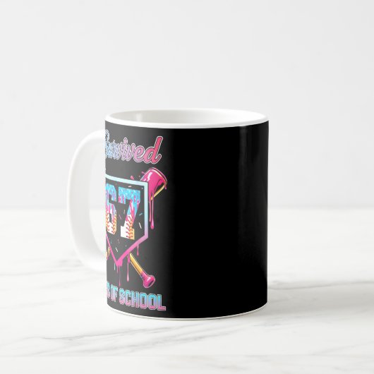 67 Baseball Ice Cream Drip Six Seven Meme Teachers Kaffeetasse (Vorderseite Links)