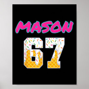 67 Baseball Meme Slang Viral Trend T - Shirt_1.png Poster