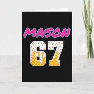 67 Baseball Meme Slang viraler Trend Karte