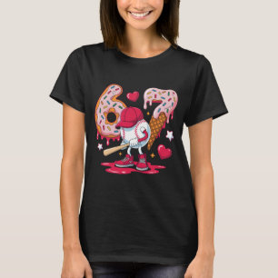 67 Baseball Meme Süße Drip Art Donut und Eiscreme T-Shirt