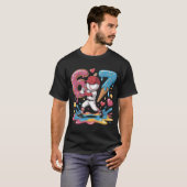 67 Baseball Meme Sweet Drip Art Donut and Ice Crea T-Shirt (Vorne ganz)