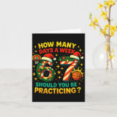 67 Basketball Christmas Funny Practice Meme Gift Karte (Gelbe Blume)