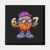 67 Basketball Drip Six Seven Funny Meme Gen Alpha Magnet (Vorne)