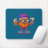 67 Basketball Drip Six Seven Funny Meme Gen Alpha  Mousepad (Mit Mouse)
