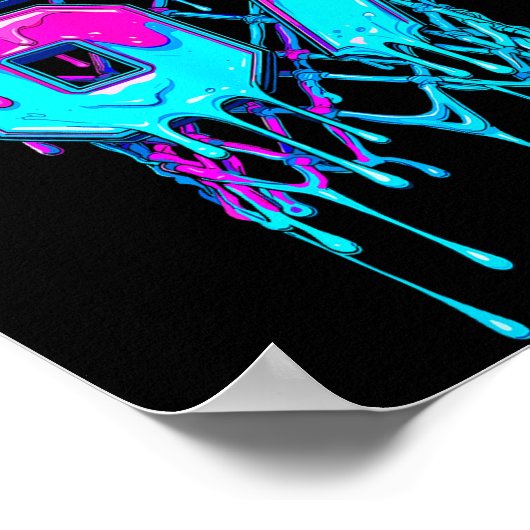 67 Basketball Drip Six Seven Funny Poster (Ecke)