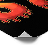 67 Basketball Gen Alpha Slang Kids Drip Six Seven  Poster (Ecke)