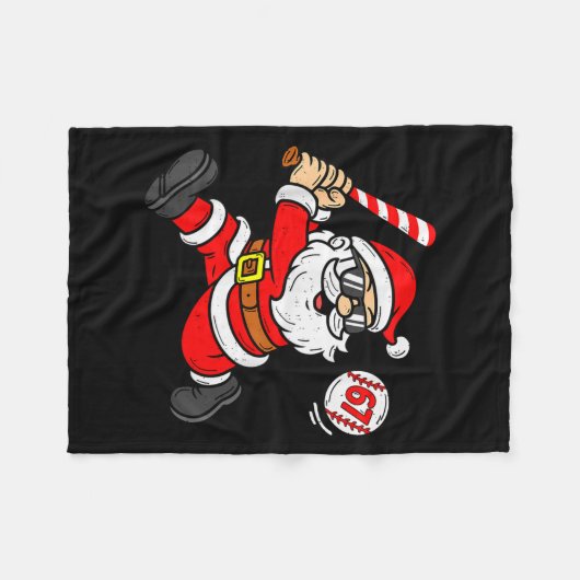 67 Basketball Santa Six Seven Meme Christmas Srt M Fleecedecke (Vorderseite (Horizontal))