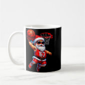 67 Basketball Santa Six Seven Meme Christmas Srt M Kaffeetasse (Links)