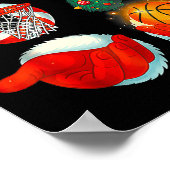 67 Basketball Santa Six Seven Meme Christmas Srt M Poster (Ecke)