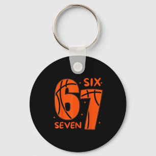 67 Basketball Six Seven 6 7 Meme 6  Schlüsselanhänger