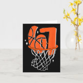 67 Basketball Six Seven 6 7 Meme Funny 67 Basketba Karte (Gelbe Blume)