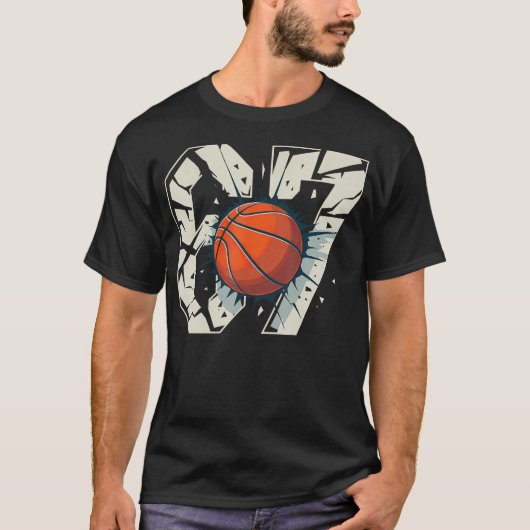 67 Basketball Six Seven 6 7 T-Shirt (Vorderseite)