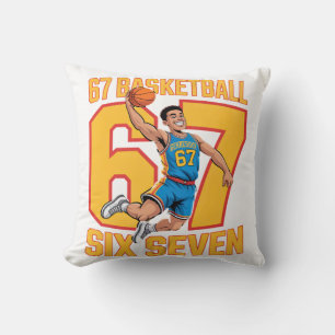 67 Basketball Six Seven Kissen