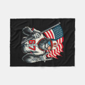 67 Bigfoot Meme Funny Six Seven Gen Alpha Slang Fleecedecke (Vorderseite (Horizontal))