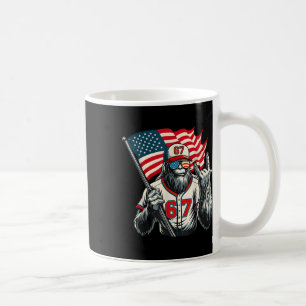 67 Bigfoot Meme Lustig Six Seven Gen Alpha Slang  Kaffeetasse