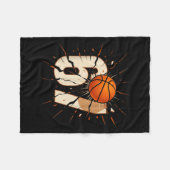 67 Brainrot Jugend Basketball Drip - Lustige Kinde Fleecedecke (Vorderseite (Horizontal))