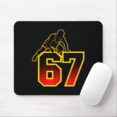 67 Brainrot Jugend Wrestling Drip - Lustige Kinder Mousepad (Mit Mouse)